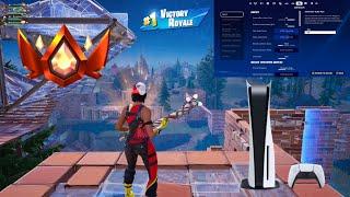 PS5 Champion Ranked Gameplay + Best *AIMBOT* Controller Settings Fortnite Season 3 PS5XBOXPC