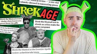 why did the critics hate SHREK the musical?  a review roundup for the London return of Shrek