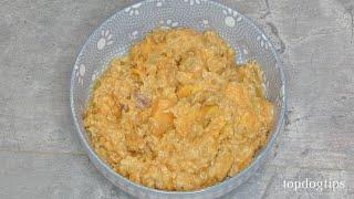 Recipe Meatless Homemade Dog Food with Peanut Butter