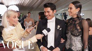 Henry Golding & Liv Lo on Their Timeless Tom Ford Met Looks  Met Gala 2022 With Emma Chamberlain