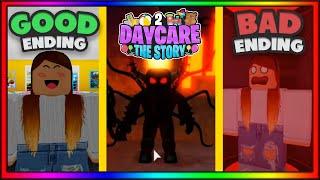 Daycare 2  Story - All 2 Endings  Roblox