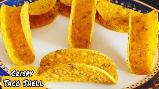 Tacos Shell Recipe  How To Make Tacos Shell  Homemade Tacos Shell  Taco Shell