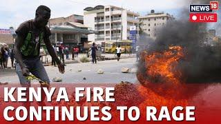 Kenya Protests LIVE  Kenya Police Fire Tear Gas As Anti-Government Protesters Burn Tyres  N18G
