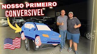 Compramos o nosso primeiro conversível aqui nos Estados Unidos #usa #florida #orlando #carros #eua