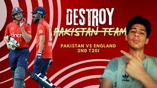 Pakistan Lost Against England  - Pak vs Eng 2nd T20i -