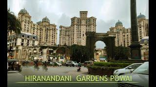 Hiranandani  Powai 4KTour  Exploring Famous Galleria Market Powai  Powai street food l #mumbai