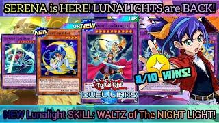  NEW LUNALIGHT Deck SERENA is HERE w NEW SKILL & Lv Up Cards Yu-Gi-Oh DUEL LINKS