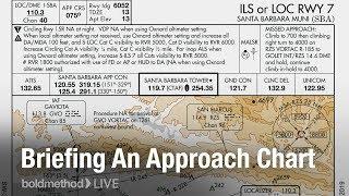 How To Brief An Instrument Approach Boldmethod Live