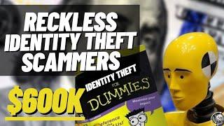 How To Get Caught Doing Identity Theft  Scammer Couple Identity Theft  Fraud & Scammer Cases