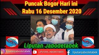 Umat yg mencintai Imam besar nya di Puncak Bogor Hari ini Rabu 16 Desember 2020