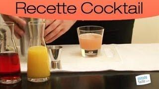 Cocktail  Sex on the beachla recette