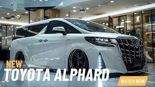 2025 Toyota Alphard  Luxury MPV with excellent maneuverability and stability