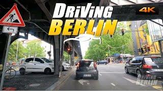 Driving Berlin Germany Kreuzberg Neukölln 4K 60FPS