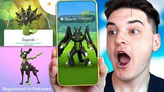 How to get all 3 ZYGARDE FORMS in Pokémon GO