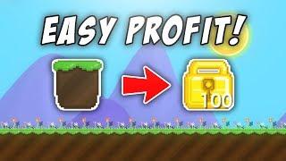 How to get RICH in Growtopia