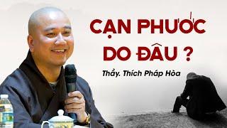 Cạn phước do đâu ? Thầy Thích Pháp Hòa quá sâu sắc