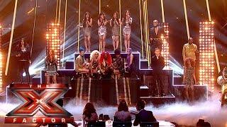 The Finalists return for a special Downtown mash-up  The Final Results  The X Factor 2015