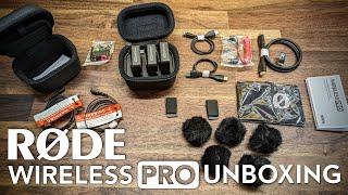 Rode Wireless Pro Mic System Unboxing... So Many Extras