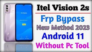 Itel Vision 2s Frp Bypass  Itel P651L Frp Bypass  Android 11  Without PC Without Box 100% working