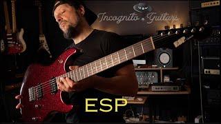 ESP Japan Custom Shop “Snapper HT” Burgundy Sparkle w Doug Rappoport