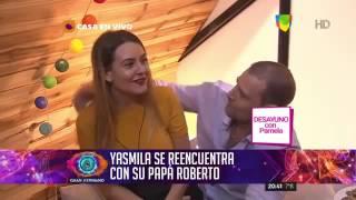 #GH2016  Reencuentro emotivo de Yasmila con su papá