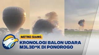 Viral Balon Udara Raksasa M3l3d*k di Ponorogo 4 Orang Terluk4