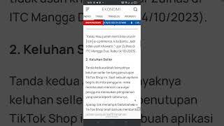 TikTok Shop Akan Dibuka Kembali #jokowi #police #demo