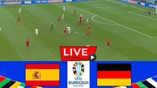 EN VIVO España vs Alemania  UEFA EURO 2024  ¡Partido en vivo hoy