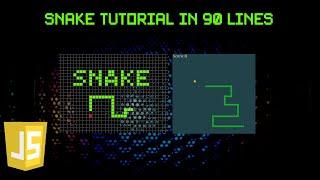 Programming Snake Game in Javascript Tutorial