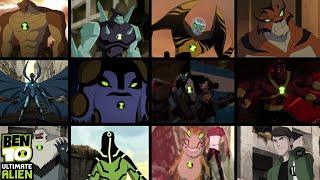 EVERY BEN 10 TRANSFORMATIONS IN HEROES UNITED  BEN 10