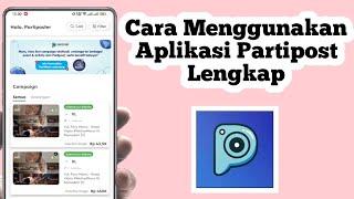 Cara Menggunakan Aplikasi Partipost  Cara Pakai Aplikasi Partipost