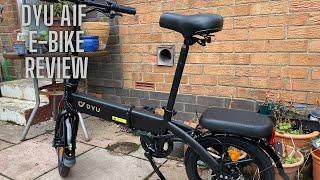 DYU A1F Unboxing and First Impressions Is this The ULTIMATE Folding E-bike for Vanlife???