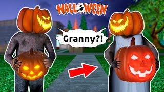 Granny vs Halloween vs Scary Pumpkin - funny horror animation parody p.194