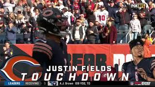 Justin Fields makes something out of nothing for INSANE rushing TD