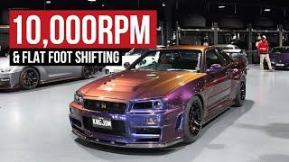 1500hp RB36 Paddle-Shifting GT-R The Most Batsh*t Crazy R34 Ive Ever Seen