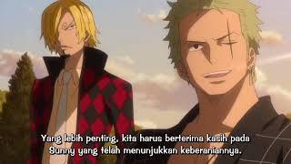 Momen perdebatan dan pertengkaran bodoh kru mugiwara no luffy One Piece Movie 12-film Z