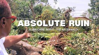 Assessing the Aftermath My Garden took a Beating from Hurricane Beryl