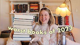 The WORST Books I Read in 2023 so many popular disappointments