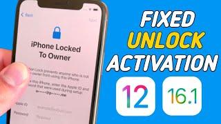 Fixed iPhone Locked To Owner  How To Unlock iCloud Activation  Fixed Disable Apple ID iOS 121617