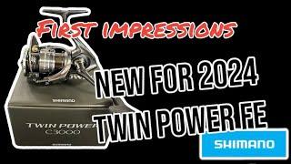 I HAVE A 2024 SHIMANO TWIN POWER FE - First impressions