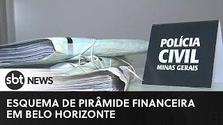 Polícia investiga desvido de R$ 50 milhões em esquema de pirâmide financeira#SBTNewsnaTV 240323