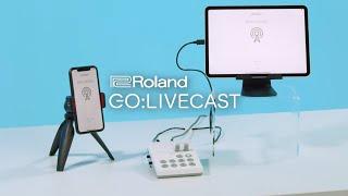 Live Stream with Your iOS and Android Devices with Roland GOLIVECAST Livestreaming Studio