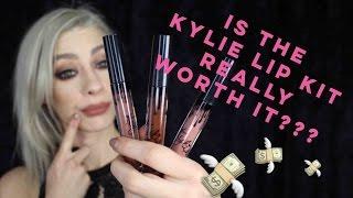 Are the Kylie Lip Kits Really Worth It?? Swatches and Dupes