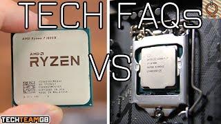 8700K or 1800X?  Tech FAQs