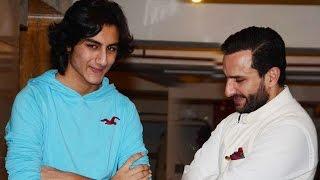 Ibrahim Khan splitting image of dad Saif Ali Khan  Watch Video