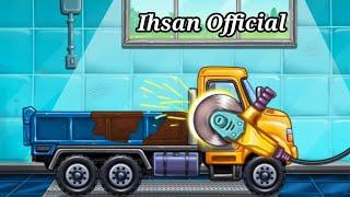 PERMAINAN EDUKASI ANAK-ANAK BELAJAR MENYUSUN ALAT BERAT TRUCK DROP SIDE - GO KIDS - IHSAN OFFICIAL