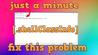 How to Fix Desktop Notepad File Open Auto Fix  .ShellClassInfo Windows 7810 Desktop.ini