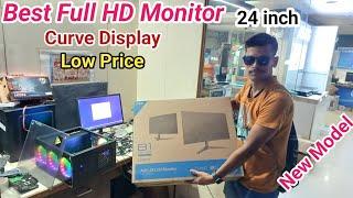 New best monitor24 inch full hd displayUnboxing curve display monitorlow priceadvantage computer