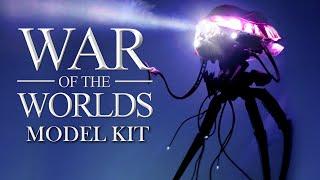 War of the Worlds Tripod Model Kit by Pegasus Hobbies W Custom Lights