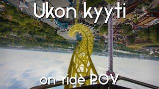 Ukon kyyti - on-ride POV - Linnanmäki 4K